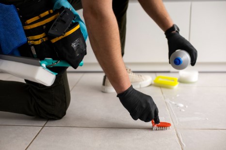 How does Eagleriver Painters approach flooring repair projects